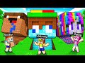 UNDERGROUND HEAD BASE BATTLE in Minecraft!