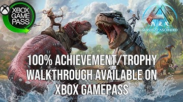 Ark Survival Ascended - 100% - Achievement / Trophy Walkthrough - With Admin Commands