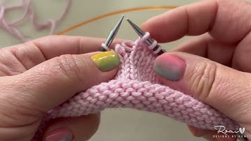 Teeny Tiny Tutorials tips & tricks: saving a German short row