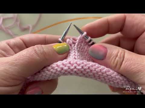 Teeny Tiny Tutorials tips & tricks: saving a German short row
