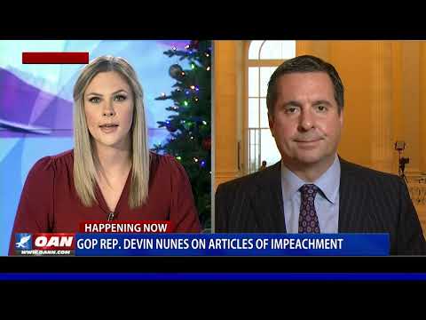 GOP Rep. Devin Nunes discusses impeachment, USMCA with OAN