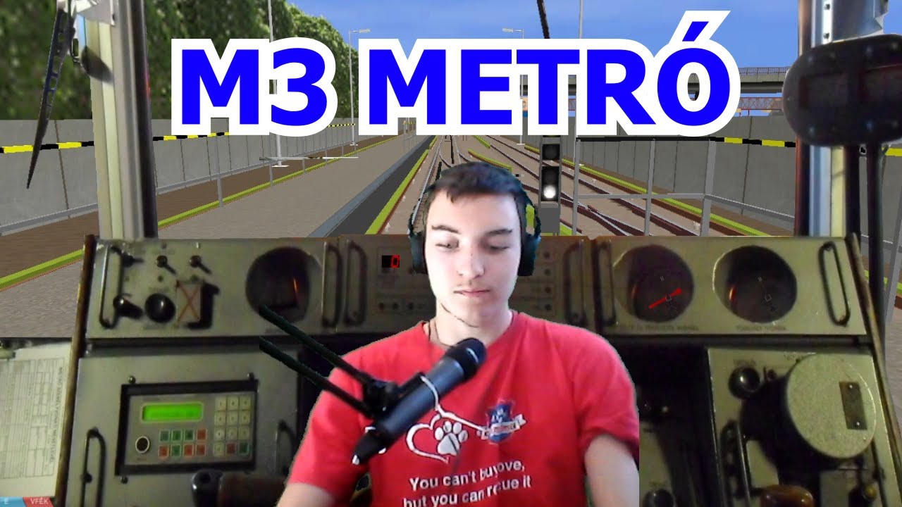 OpenBVE / M3 Metró / Kőbánya Kispest - Újpest Központ (régi  81–717/714 szerelvény)