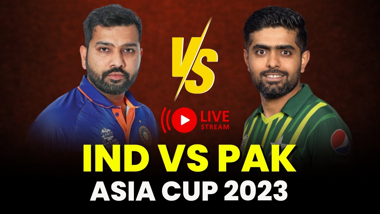 🔴Asia Cup 2023 India vs Pakistan 1st Innings Live Score India Innings Highlights