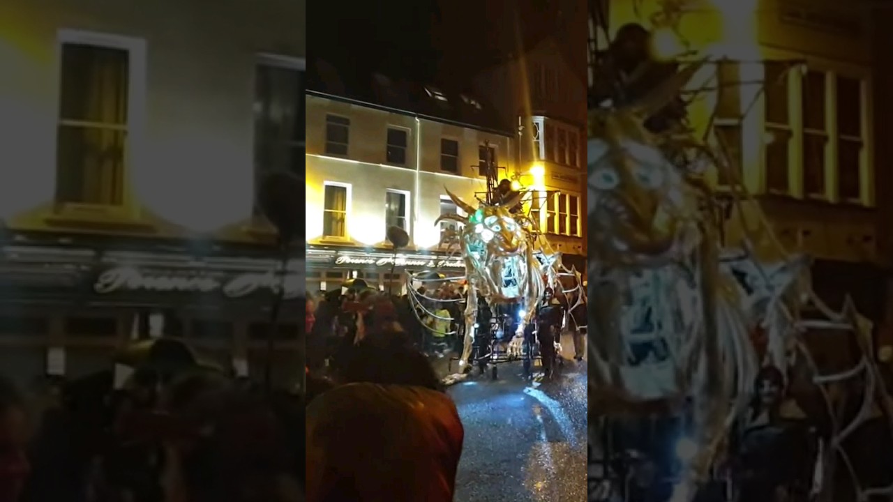 Halloween in Ireland.  The Dragon of Shandon. 2023