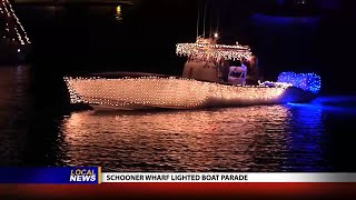 Schooner Wharf’s Lighted Boat Parade
