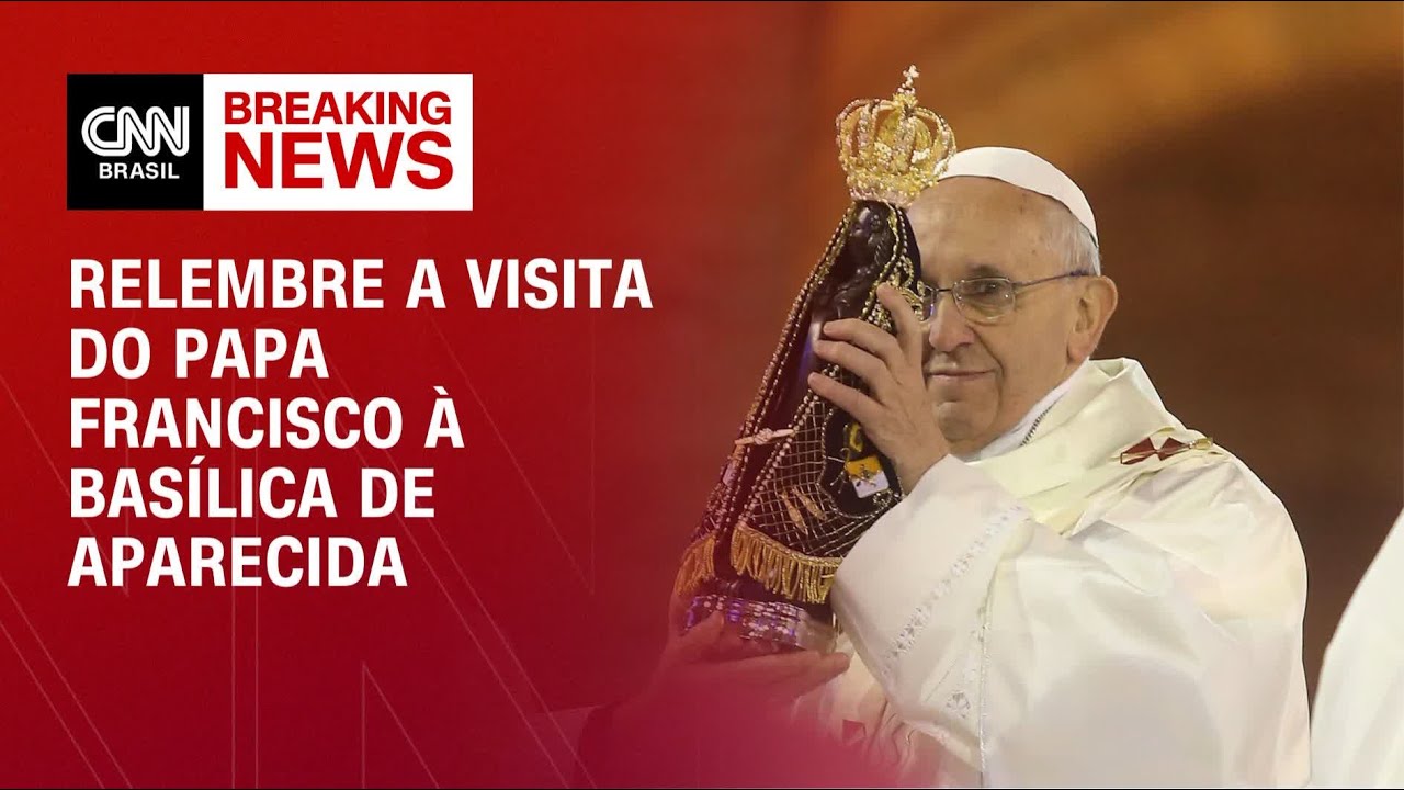 Veja como foi visita histórica do papa Francisco ao Santuário de Aparecida | BASTIDORES CNN