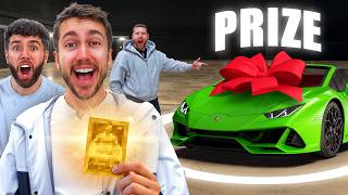 Whoever Packs This Card Wins a Lamborghini!