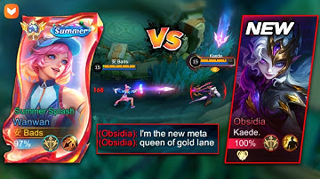 GLOBAL WANWAN vs. NEW HERO OBSIDIA SUPER OP?!! ( WIN or LOSE? )