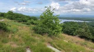 Hiking the Appalachian Trail by Culver Lake, NJ