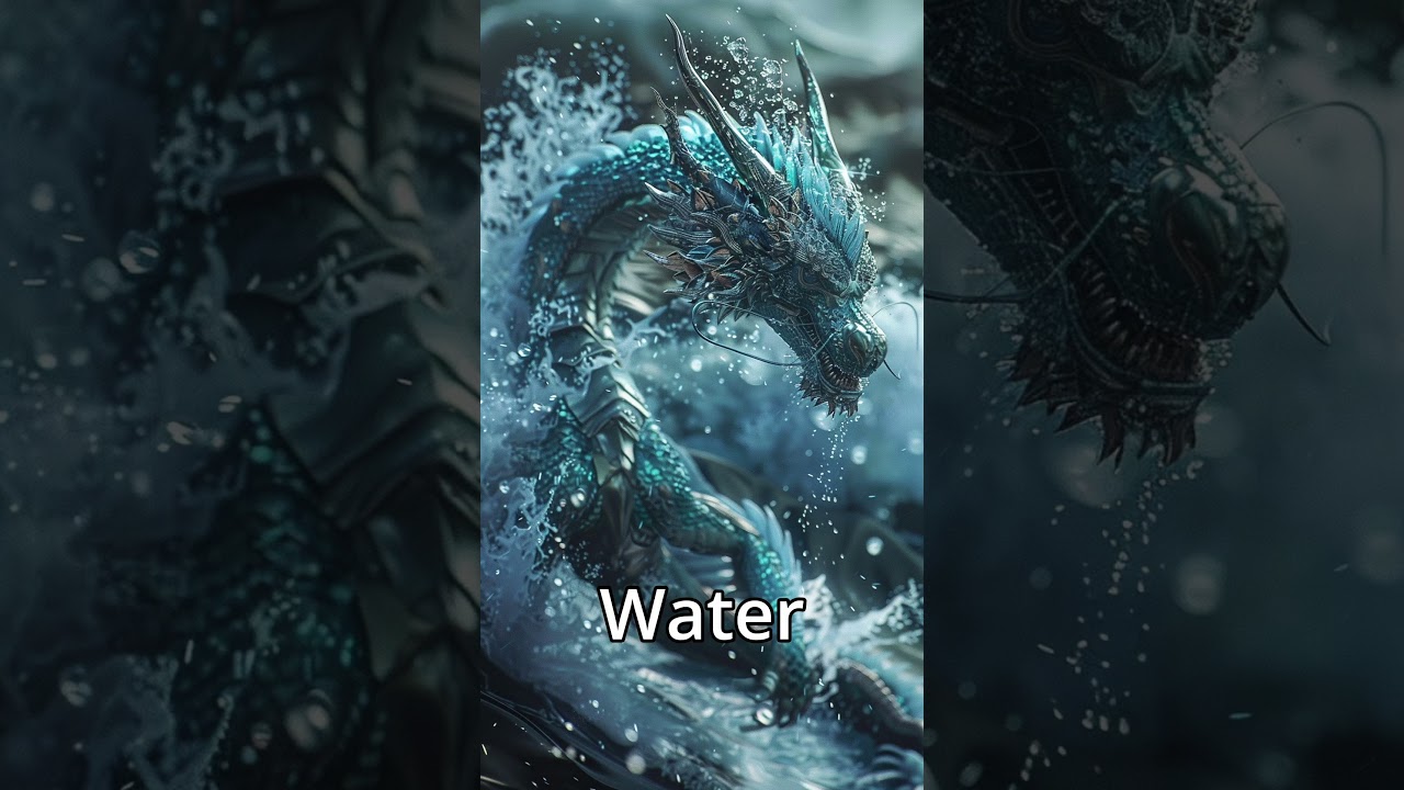 Elements as dragons 