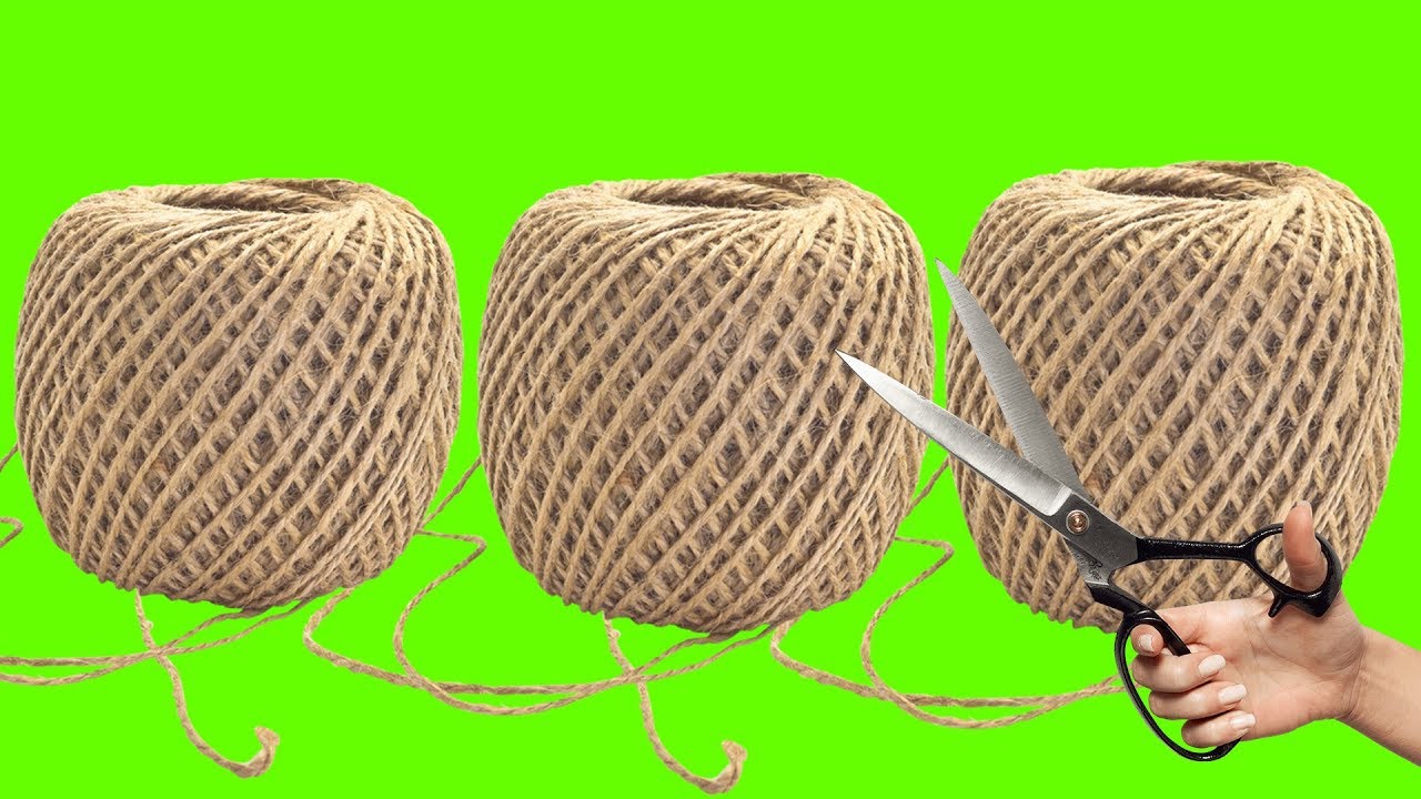 7 Jute Rope Craft To Make Your Home Beautiful Best Out Of Waste Material DIY Projects YouTube