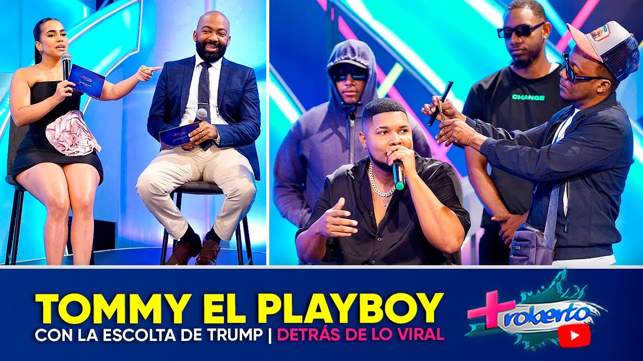 Detrás de lo viral | Tommy El Playboy con escolta de Trump | MÁS ROBERTO