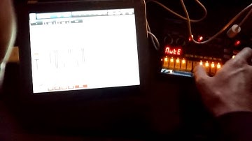 Korg Volca Beats + Neusonik midi interface on BeatMaker 2 Ipad