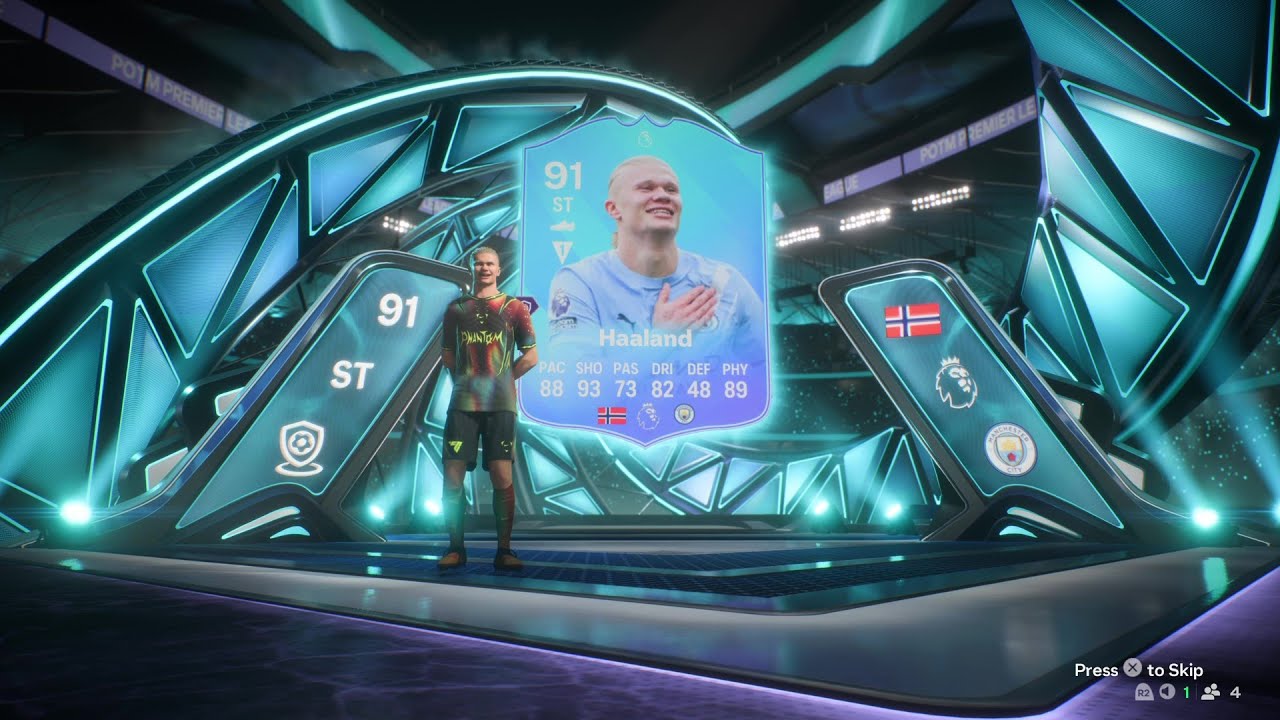 91 POTM ERLING HAALAND SBC COMPLETED  - FC 26 ULTIMATE TEAM (FC 26: PART 124)