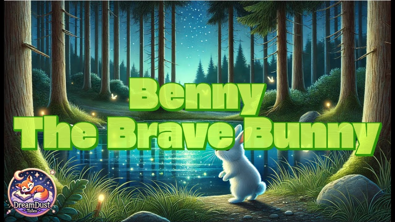 🌟 Benny the Brave Bunny - A Magical Nighttime Adventure! 🐰✨