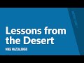 Lessons from the Desert | Mike Mazzalongo | BibleTalk.tv
