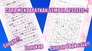 Cara membuat Symbol Aestetic screenshot 1