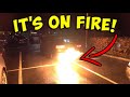 Over THREE Modified Cars Catch On FIRE! (RIP) - Car Meet GONE WRONG #41