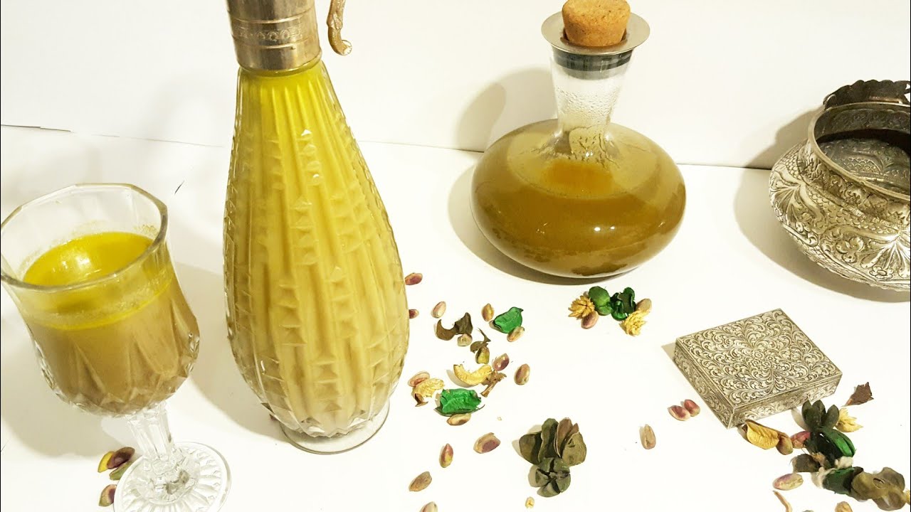 روزاطة فزدق تونسية على اصولها orgeat pistache#orgeatrecipe#روزاطة #الروزاطة_تونسية