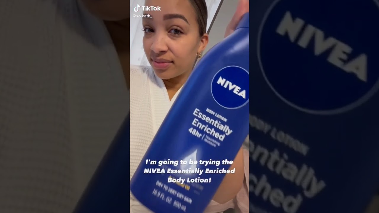 *Must Have* Nivea Essentially Enriched Body Lotion with deep moisture  