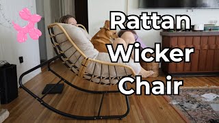 Garvee Rocking Papasan Chair – Unboxing & Setup