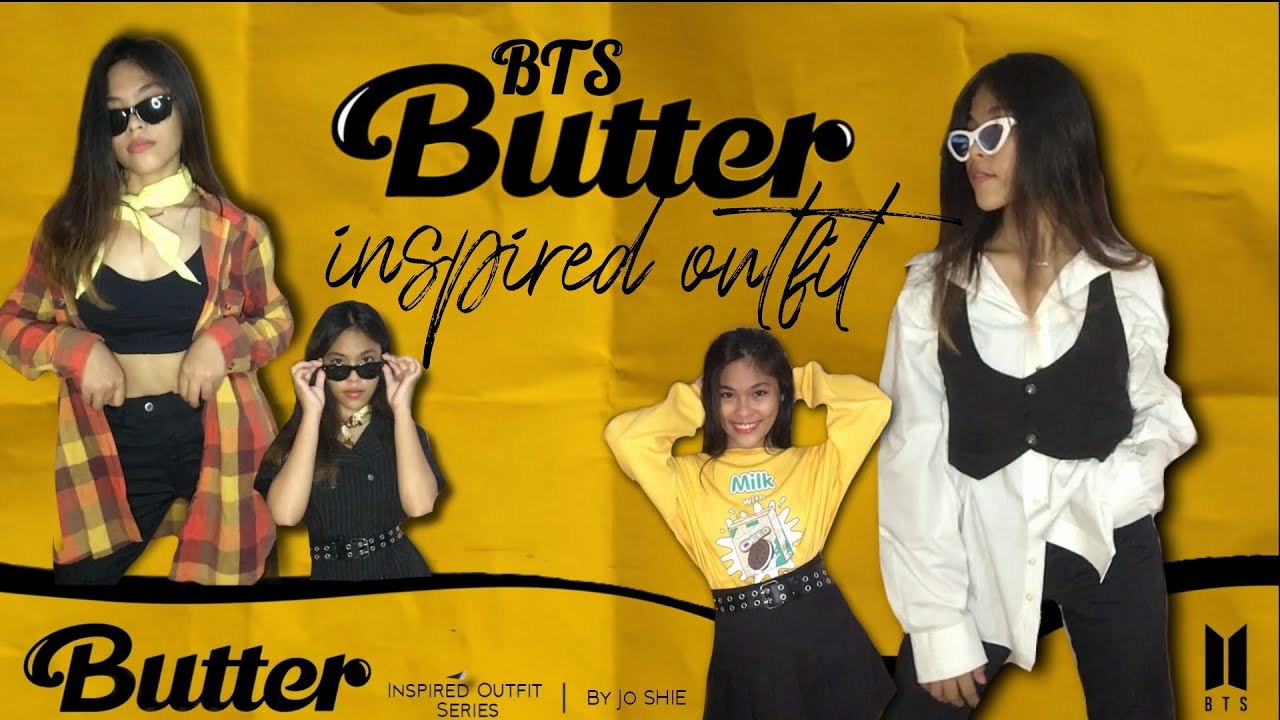 BTS 'BUTTER' INSPIRED OUTFIT 🥞 YouTube