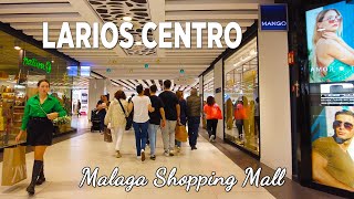 Shopping Mall Larios Centro | Early Black Friday Walking Tour 2023 | Malaga Spain [4K]