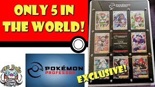 Exclusive Pokémon TCG News! R⁯idiculously Rare Pokémon TCG Set! 5 in the World!