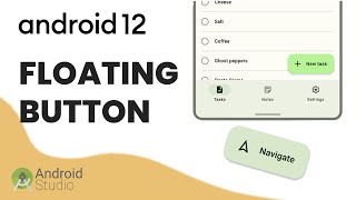 How to CREATE an ACTION BUTTON in ANDROID STUDIO APP  | #2022 #android12 #development #easy #fast
