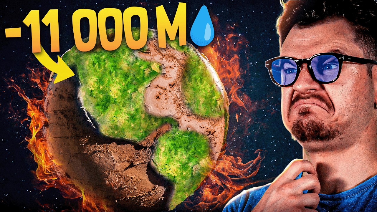 Si les Océans Baissent de 1m VS 11 000m !