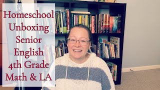 HOMESCHOOL UNBOXING || HIGH SCHOOL || ELEMENTARY