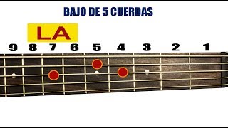 Vignette de la vidéo "Pista de Cumbia para Practicar el BAJO en RE y LA"