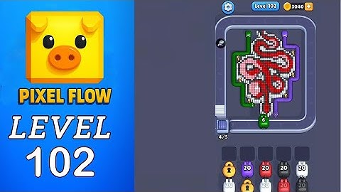 Pixel Flow Level 102 Walkthrough
