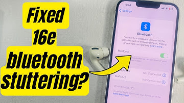 Fix iPhone 16e Bluetooth Audio Shuttering/ Not Working issues