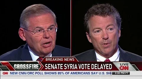 Paul and Menendez on Syrian intervention
