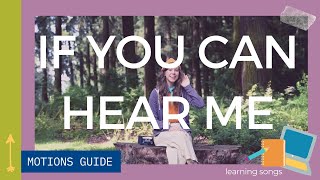 If You Can Hear Me | School Songs | Interactive Songs for Kids