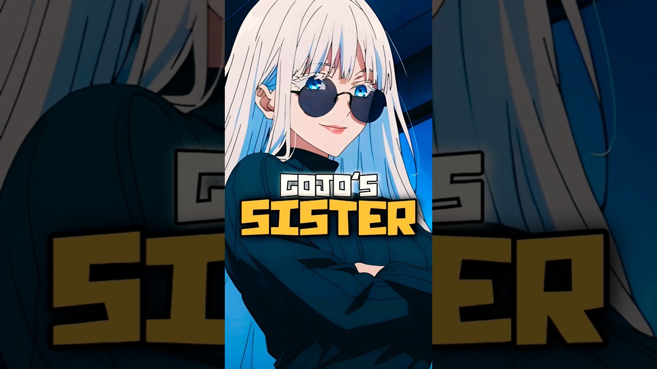 GOJO'S HAS A SISTER||Jujutsu kaisen #anime #jujutsukaisen #animeedit #onepiece #demonslayer #gojo