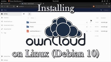 Installing ownCloud on Linux (Debian 10)