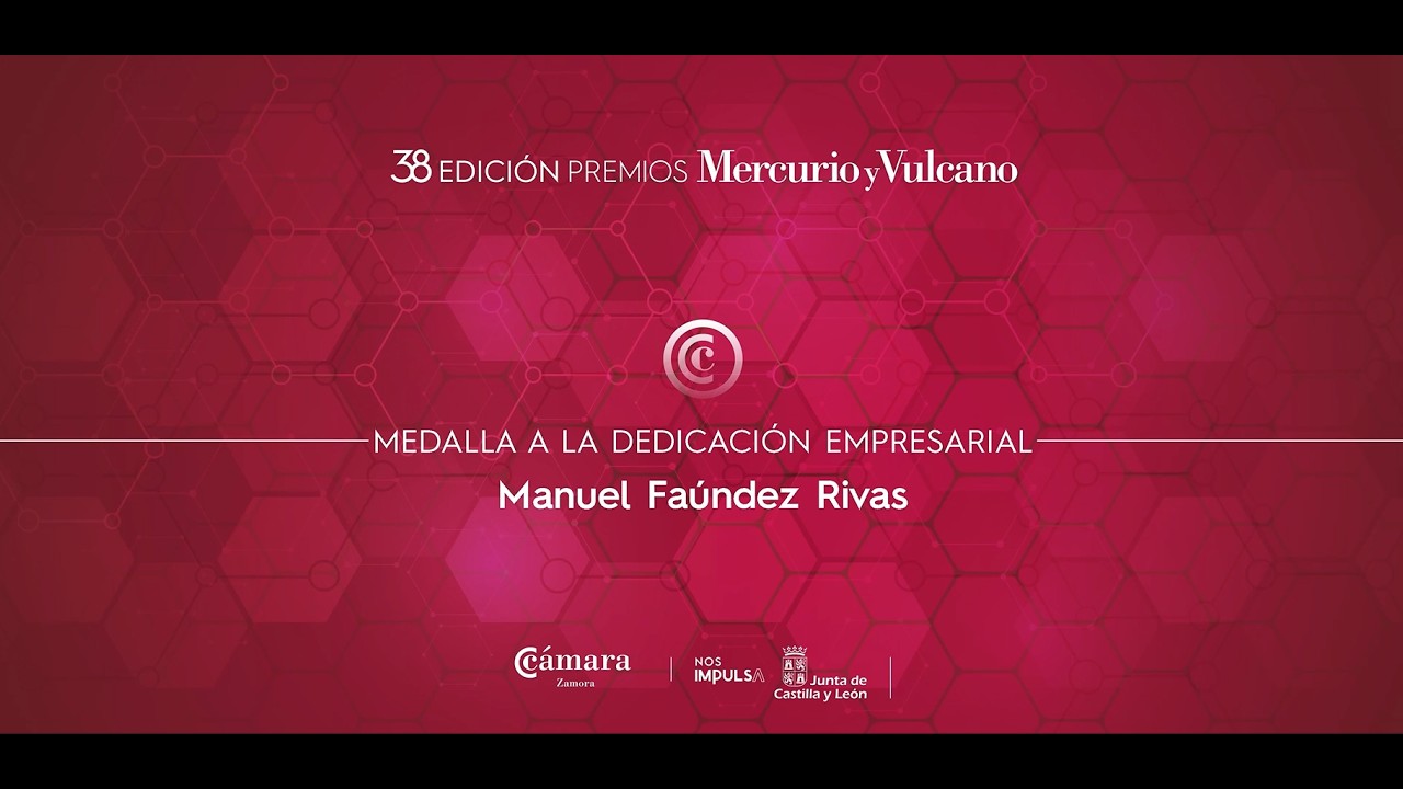 Vídeo de la Medalla a la Dedicación Empresarial 2026 a Manuel Faúndez Rivas