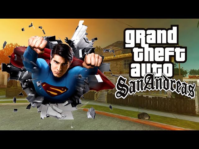 Jogue com o Superman no seu GTA San Andreas, 100Grana