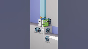 Rubik Cube👾 3d Animation🤩 #playgame #loopanimation #shorts