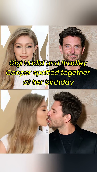 Gigi Hadid and Bradley Cooper - AI Generated French Kiss