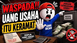 🔥STOP! JANGAN AMBIL UANG USAHA SEENAKNYA‼️