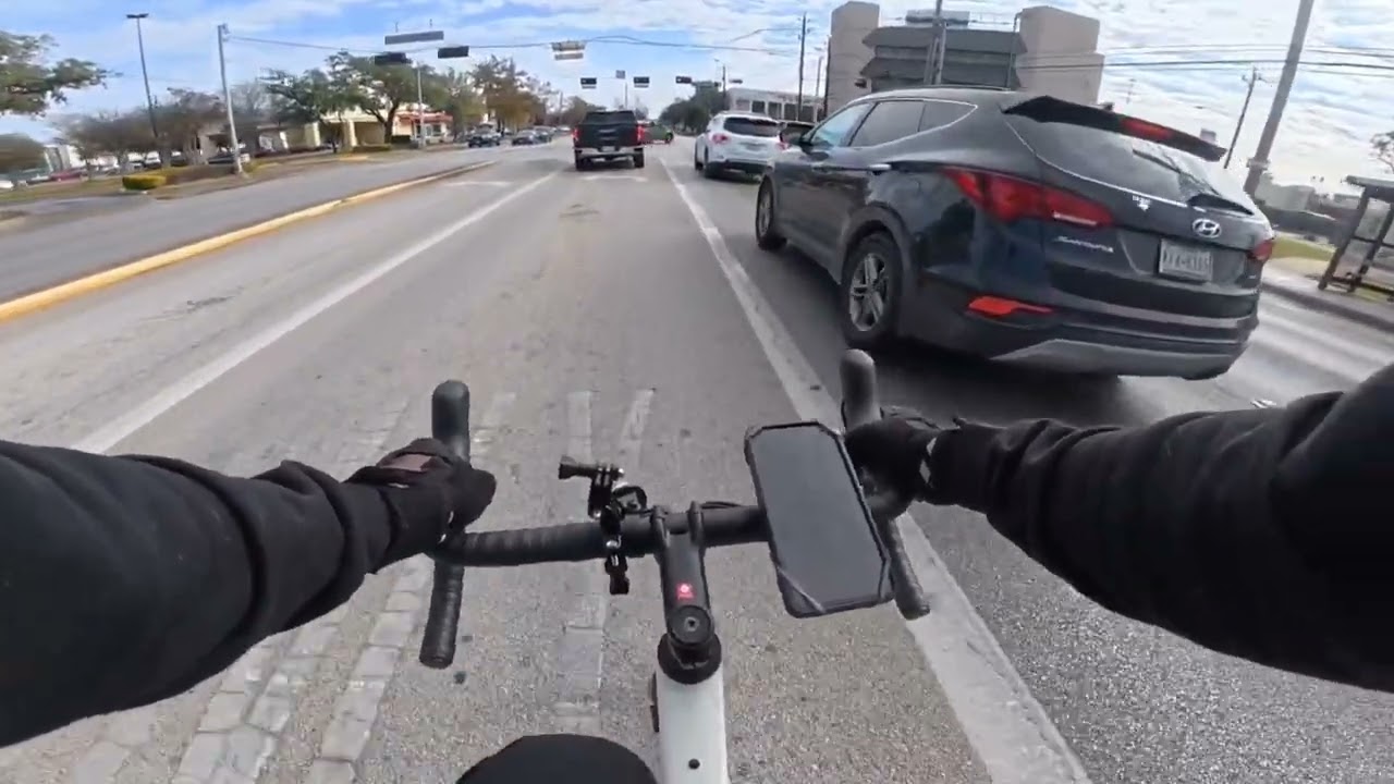 Cycling In Brays Bayou 
