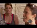 Fort Boyard 2012 - Dounia Coesens dans la lutte dans la boue