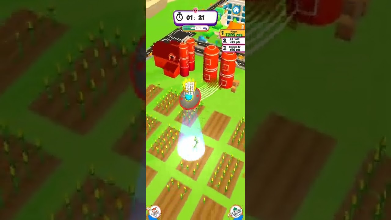 UFO io Multiplayer Game Gameplay  Level 22 Best Game (Android, iOS)  | Mobile Game