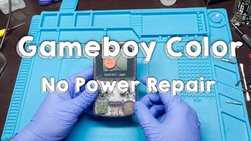 How to Repair Gameboy Color with No Power