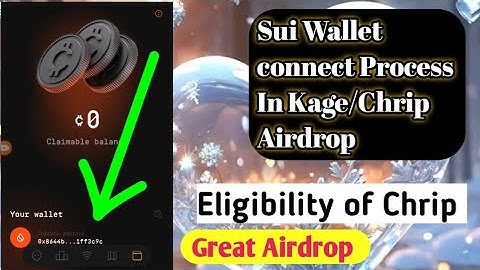 How to Connect wallet in KAGE || Connect SUI Walletin KAGE | SUI wallet connect process in KAGE app