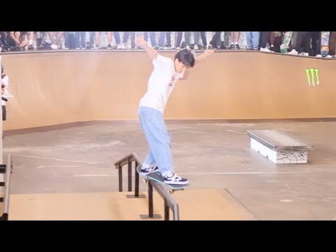 INSANE HEELFLIP FRONT BLUNT KAIRI NETSUKE TAMPA PRO 2022 FINALS