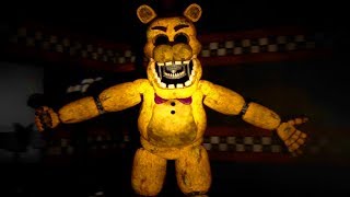 FREDBEAR SPEAKS TO ME.. HE WANTS TO EAT ME ALIVE! | FNAF Project Fredbear (New Map)